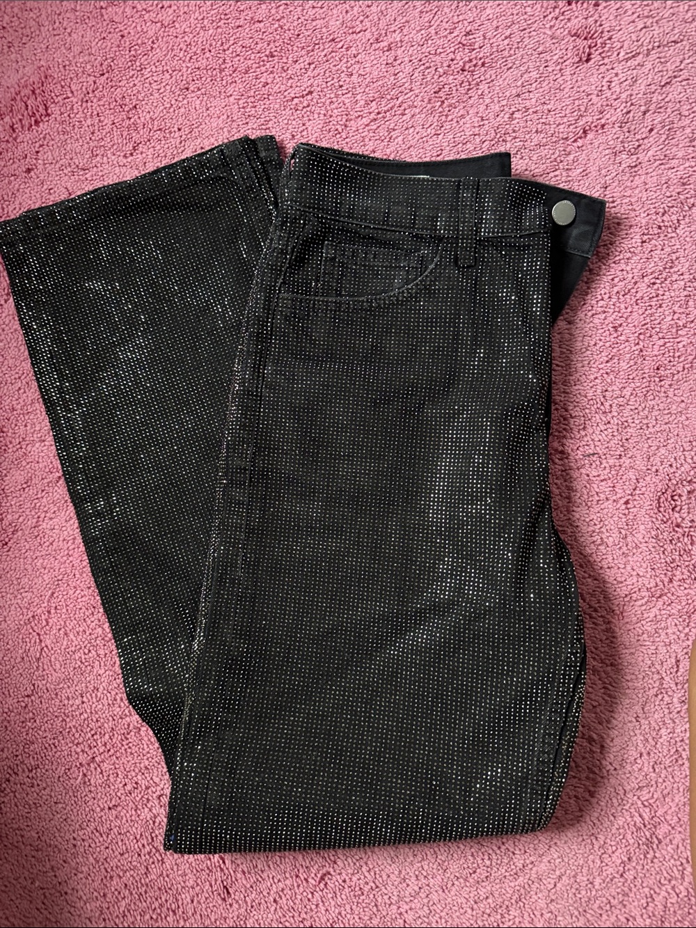 Zara Black Studded Women's Jeans